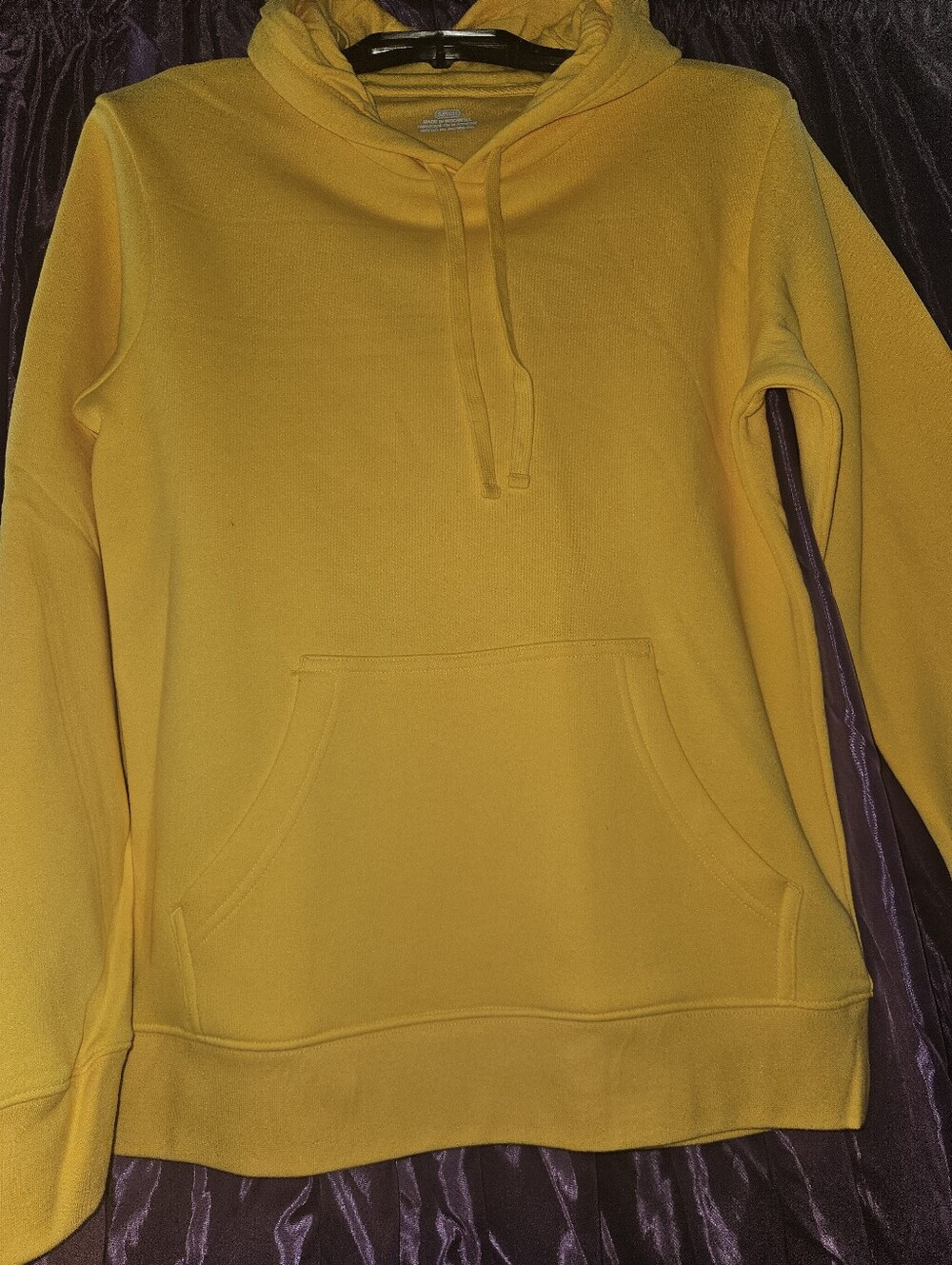 Bright Yellow Pullover Hoodie